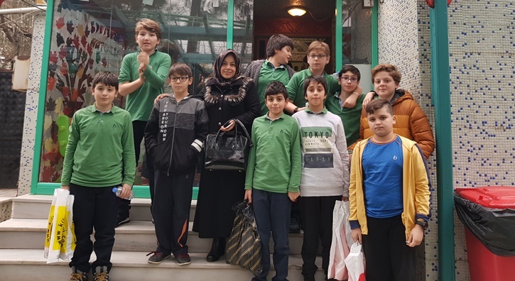 6-C ve 6-D Sınıflarımızın Suriyeli Yetim Ziyareti