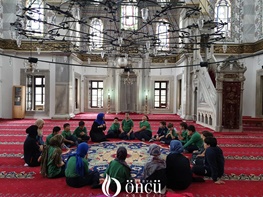 Selimiye Cami'inde Oryantiring