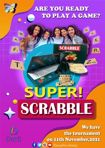 SCRABBLE-A1 afiş- (3 adet)